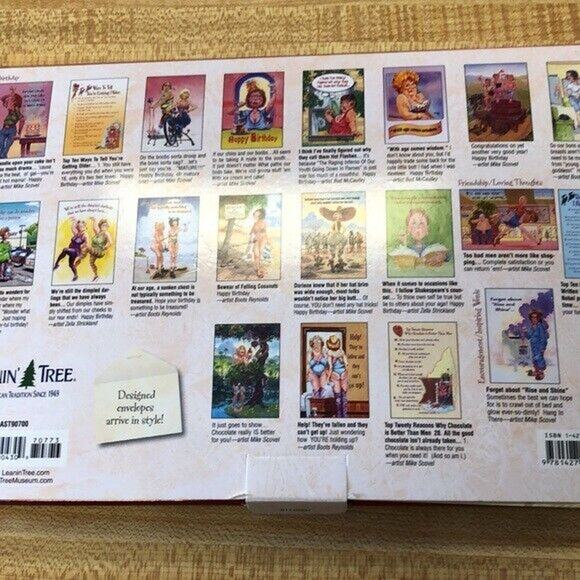 LEANIN TREE Smokin' Hot Ladies~8 Lighthearted Greeting Cards Assortment Humor - Picture 2 of 3